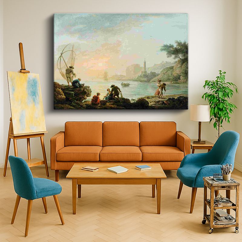 Ressam Kanvas Tablo 435